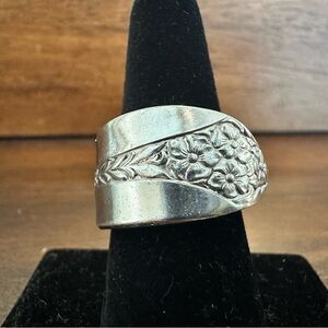 Silver Plated Spoon Ring